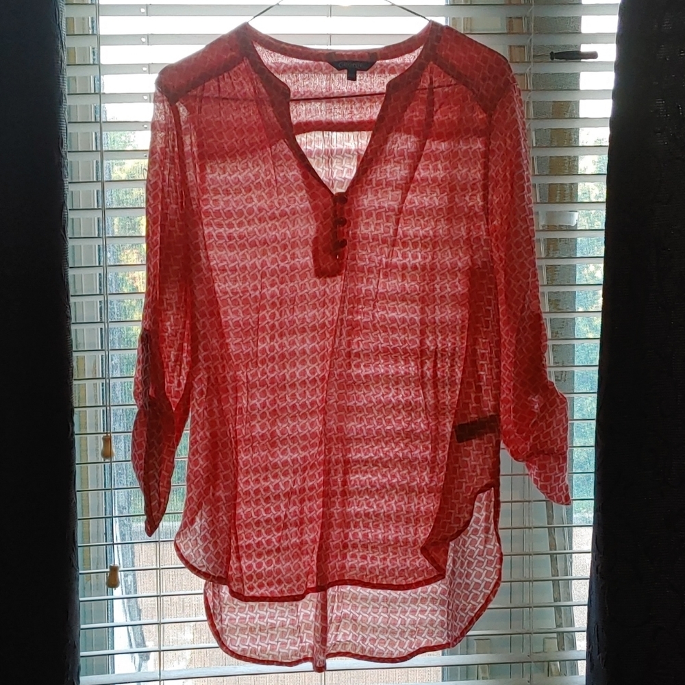 Size M Pink George Blouse
